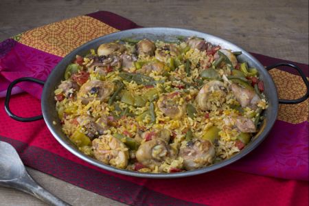 Paella nach valencianischer Art
